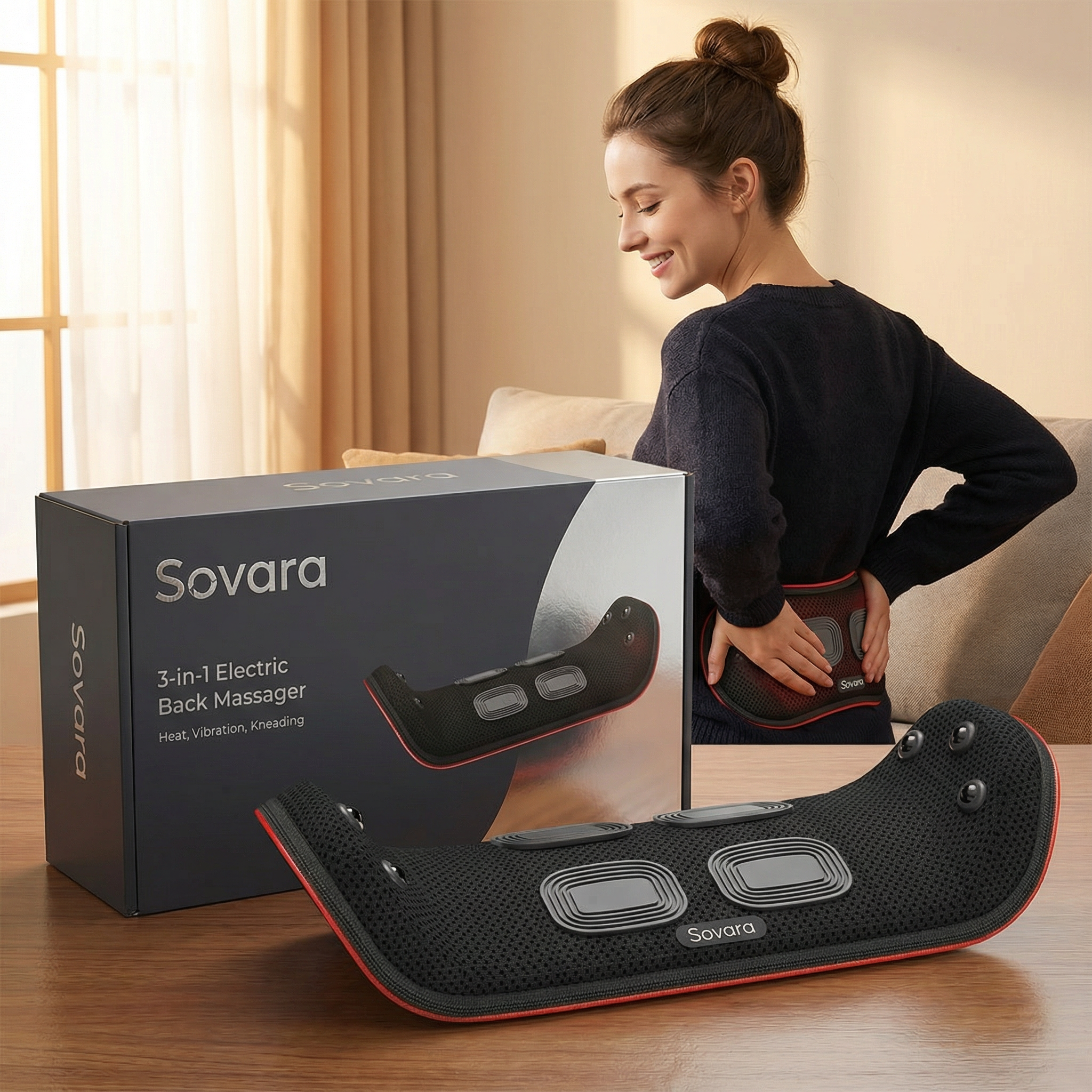 Sovara™ 3-in-1 Back Massager