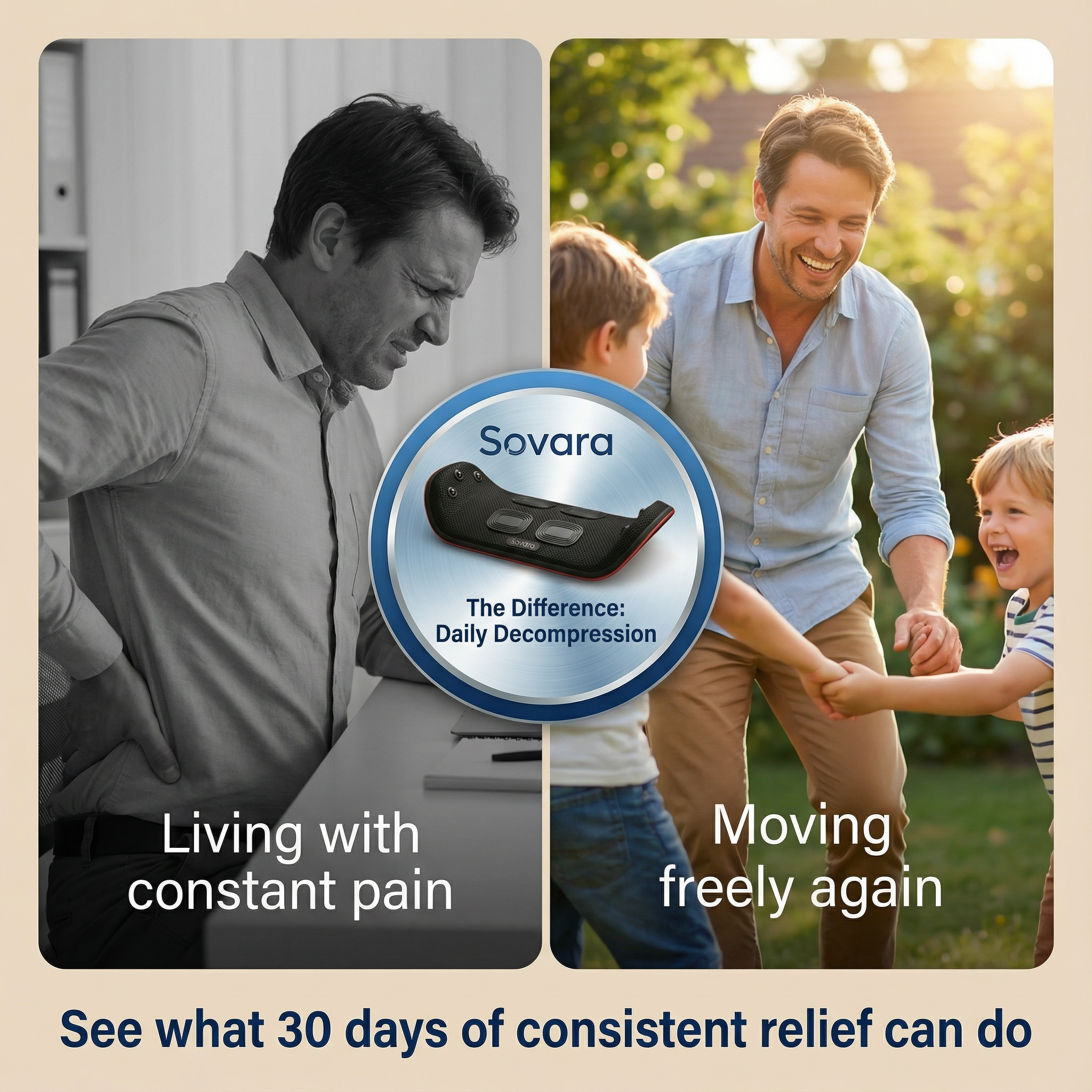 Sovara™ 3-in-1 Back Massager